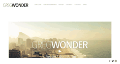 Desktop Screenshot of gregwonder.com